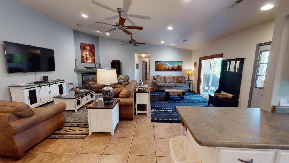 Three-Bedroom Apartment interior